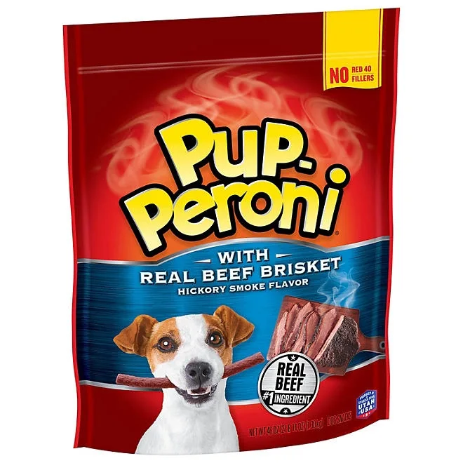 Pup-Peroni Dog Treats with Real Beef Brisket, Hickory Smoked Flavor, 46 oz. 3