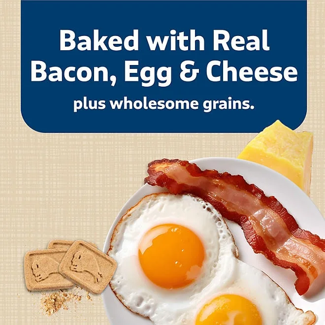 Blue Buffalo Health Bars Bacon, Egg, & Cheese Crunchy Dog Treats, 5 lbs. 5