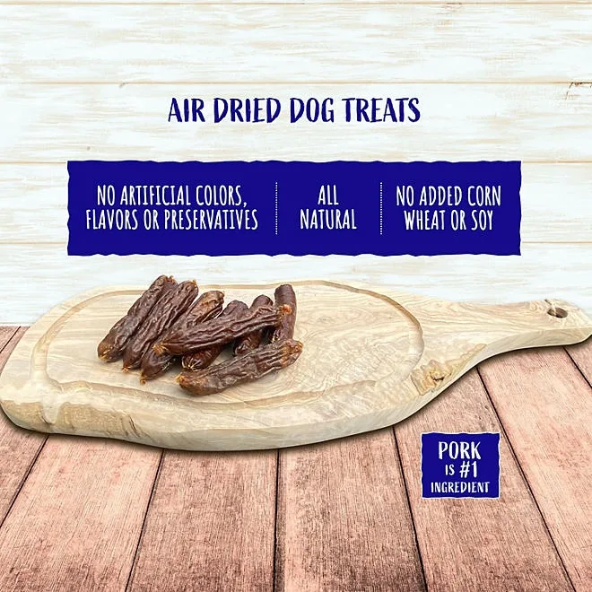 Irish Rover Pork and Apple Sausage Air Dried Dog Treats, 48 oz. 4