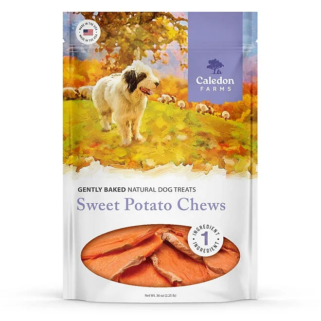 Caledon Farms Dog Treat Chews with Sweet Potato Flavor, 36 oz. 2