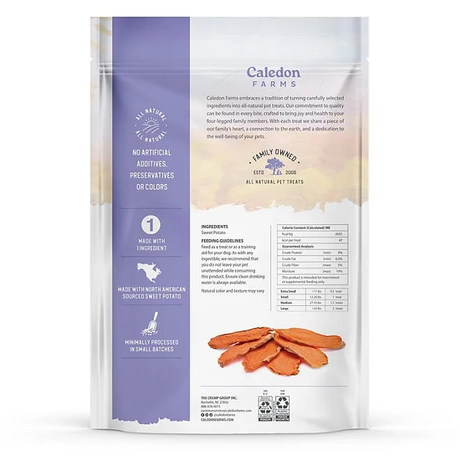 Caledon Farms Dog Treat Chews with Sweet Potato Flavor, 36 oz. 4