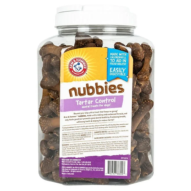 Arm & Hammer, Chicken Flavored Nubbies Dental Treats for Dogs, 139 ct. 4