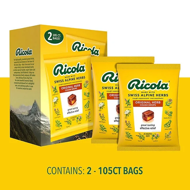 Ricola Original Natural Herb Cough Drops, 210 ct. 5