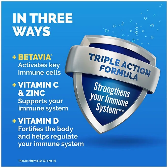 Emergen-C Immune+ Triple Action Vitamin C Powder, 1000mg, 90 ct. 5