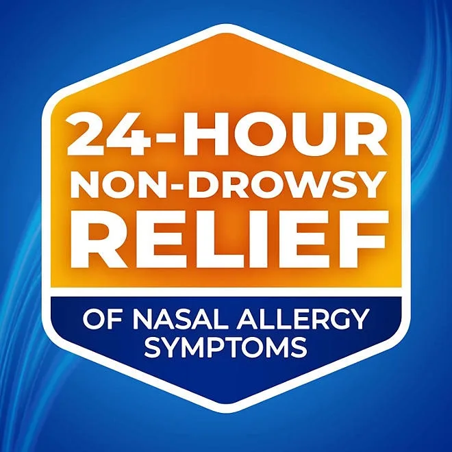 Nasacort Allergy 24-Hr. Non-Drowsy Nasal Spray 120 sprays/pk., 4 pk. 4