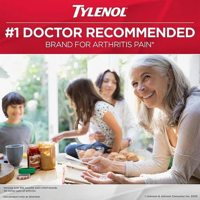 Tylenol 8-Hr. Arthritis Pain Caplets, 650 mg Acetaminophen, 290 ct. 5