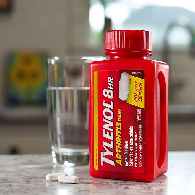 Tylenol 8-Hr. Arthritis Pain Caplets, 650 mg Acetaminophen, 290 ct. 4