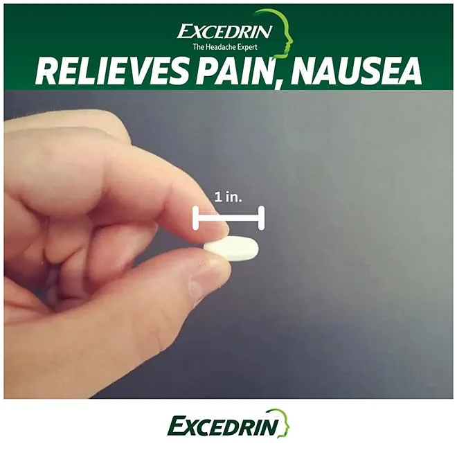 Excedrin Migraine Pain Relief Caplets, 300 ct. 4