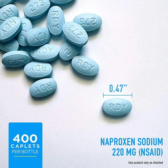 Member's Mark Naproxen Sodium Tablets NSAID, 220 mg, 400 ct. 3