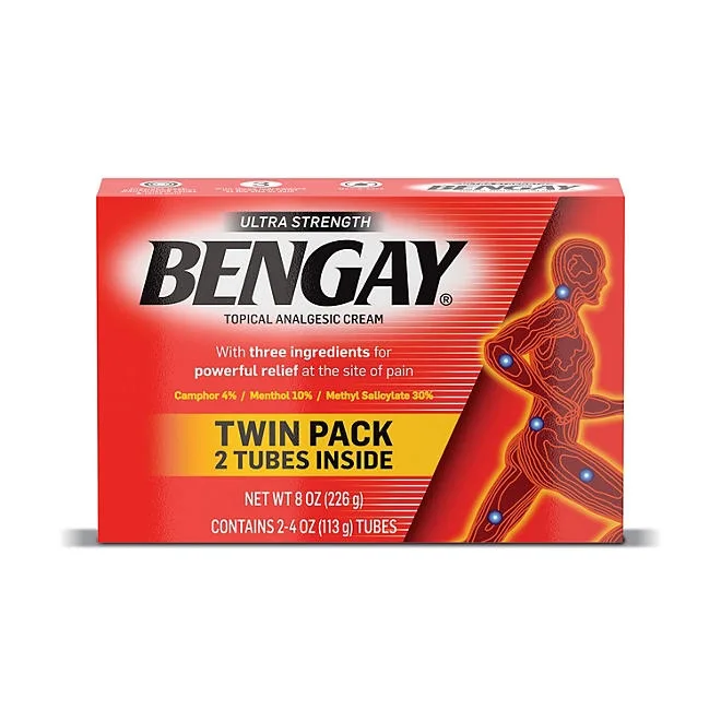 Bengay Ultra Strength Pain-Relieving Cream, 4 oz., 2 pk. 2