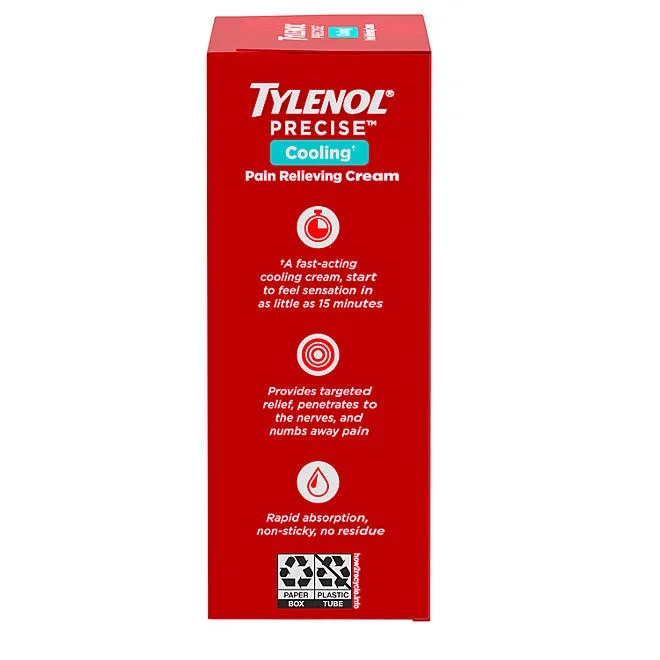 Tylenol Precise Cooling Pain Relieving Cream, 4 oz., 2 pk. 3