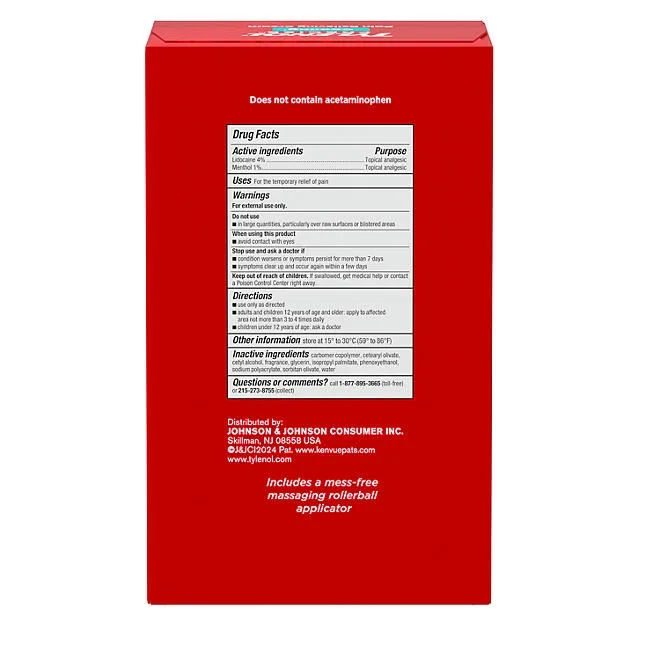 Tylenol Precise Cooling Pain Relieving Cream, 4 oz., 2 pk. 5