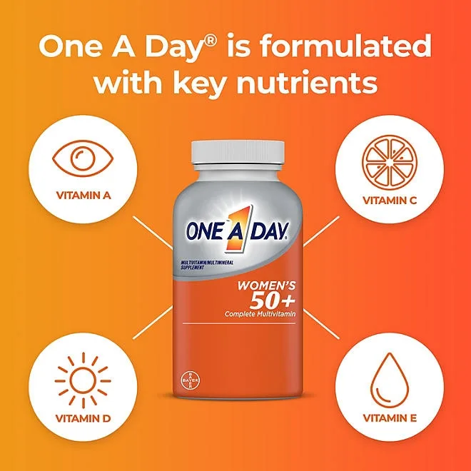 One A Day Women's 50+ Multivitamin Tablets, 300 ct. 3