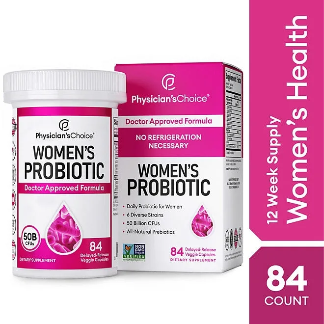Physician's Choice Women's 50 Billion CFU Probiotic Capsules, 84 ct. 3