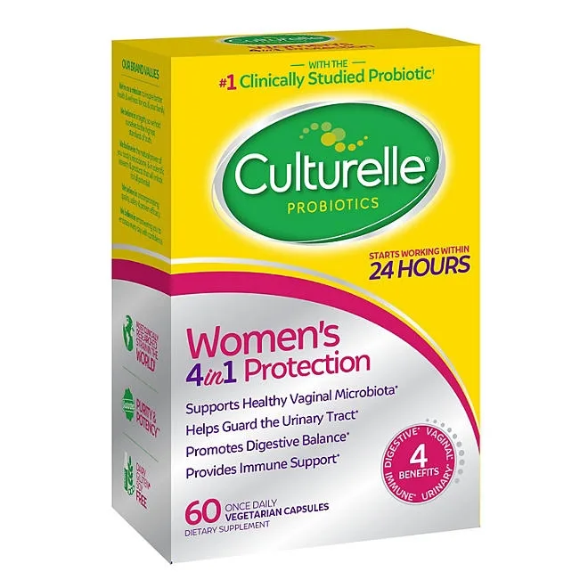Culturelle Women's 4-in-1 Protection Capsules, 60 ct. 4