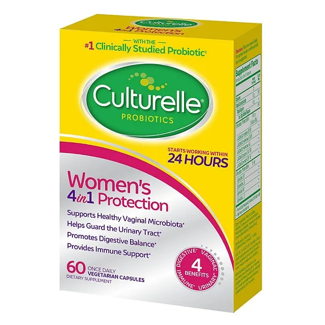 Culturelle Women's 4-in-1 Protection Capsules, 60 ct. 3