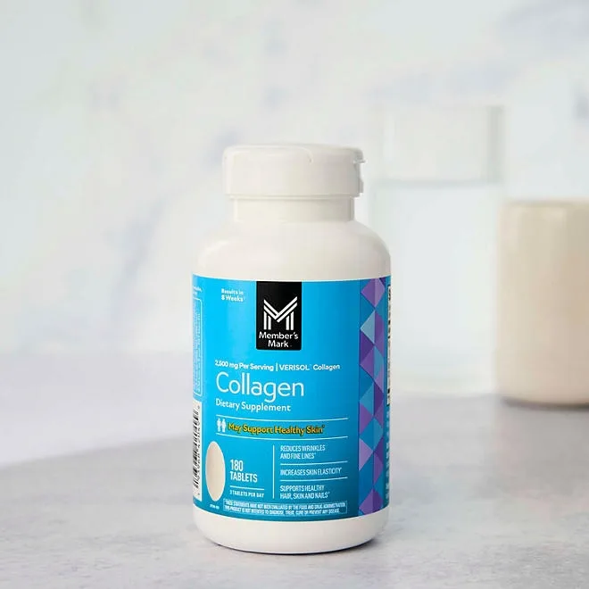 Member's Mark VERISOL Collagen Tablets, 2500 mg, 180 ct. 3