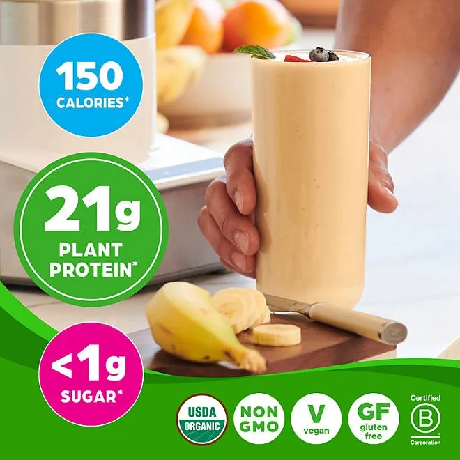 Orgain Organic 21g Plant-Based Protein Powder, Vanilla Bean 2.74 lbs. 5