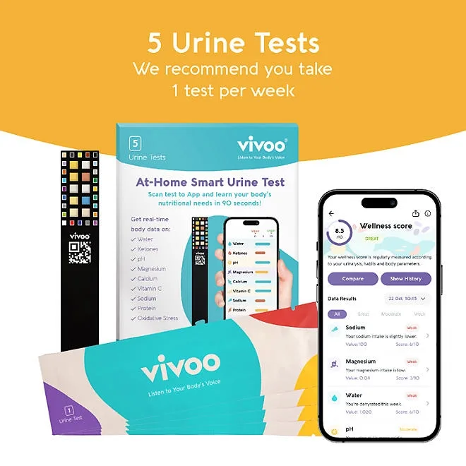 Vivoo Urine Test Strips, 5 ct. 3