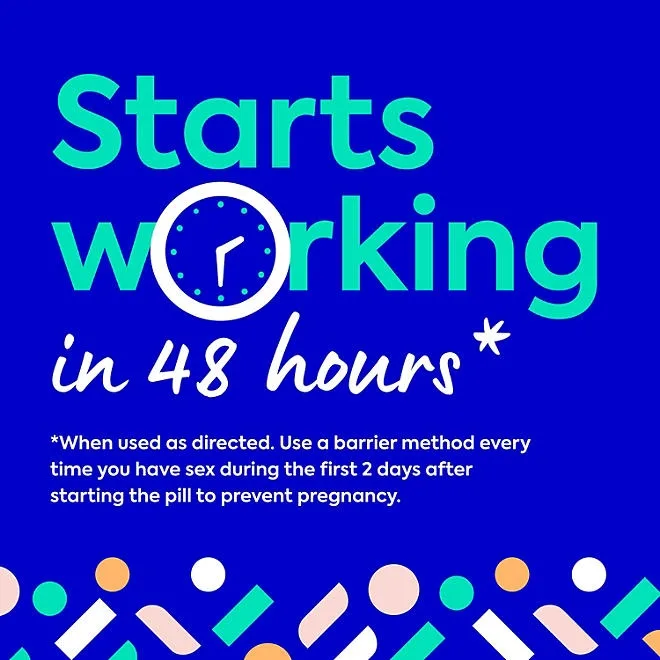Opill Estrogen Free Birth Control, 3 Month 5