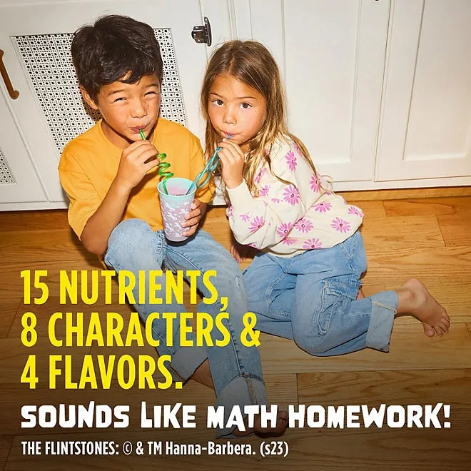 Flintstones Chewable Kids Multivitamin + Extra Iron, Chewable Tablets, 210 ct. 3