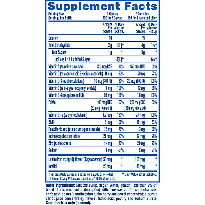 L'il Critters Gummy Vites Complete Multivitamin, 300 ct. 4