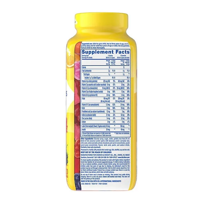 L'il Critters Gummy Vites Complete Multivitamin, 300 ct. 5