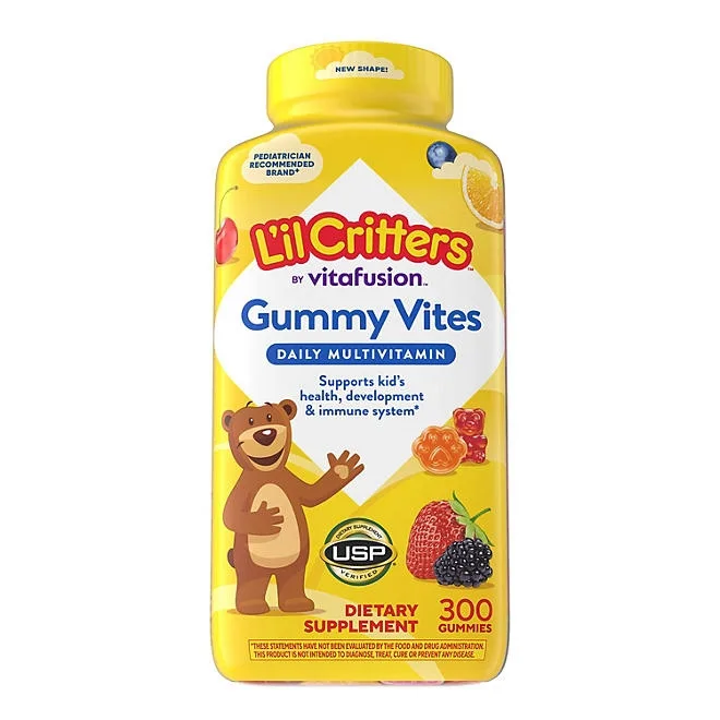 L'il Critters Gummy Vites Complete Multivitamin, 300 ct. 2