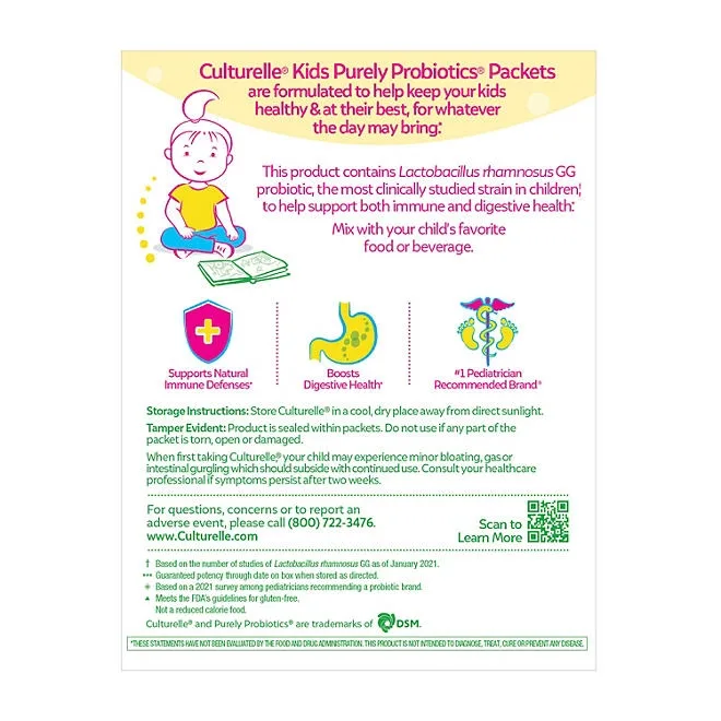 Culturelle Kids Purely Probiotics Packets 60 ct. 5
