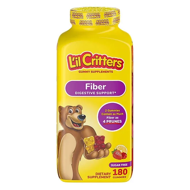 L'il Critters Fiber Gummy Bears 180 ct. 2