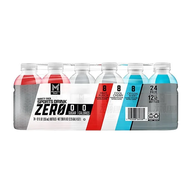 Member's Mark Sports Drink Zero 12 fl. oz., 24 pk. 2