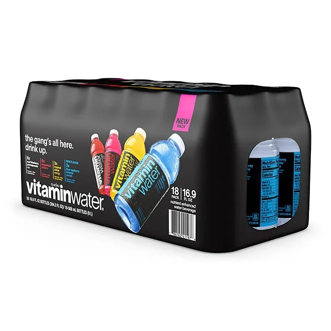 Glaceau Vitaminwater Variety Pack Nutrient Enhanced Water 16.9 fl. oz., 18 pk. 5