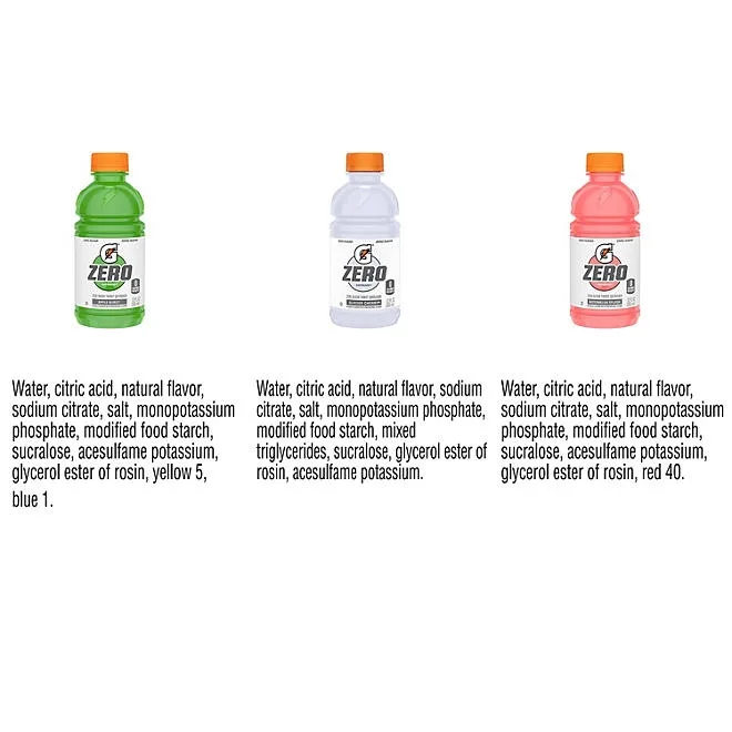 Gatorade G Zero Splash Variety Pack 12 fl. oz., 28 pk. 4