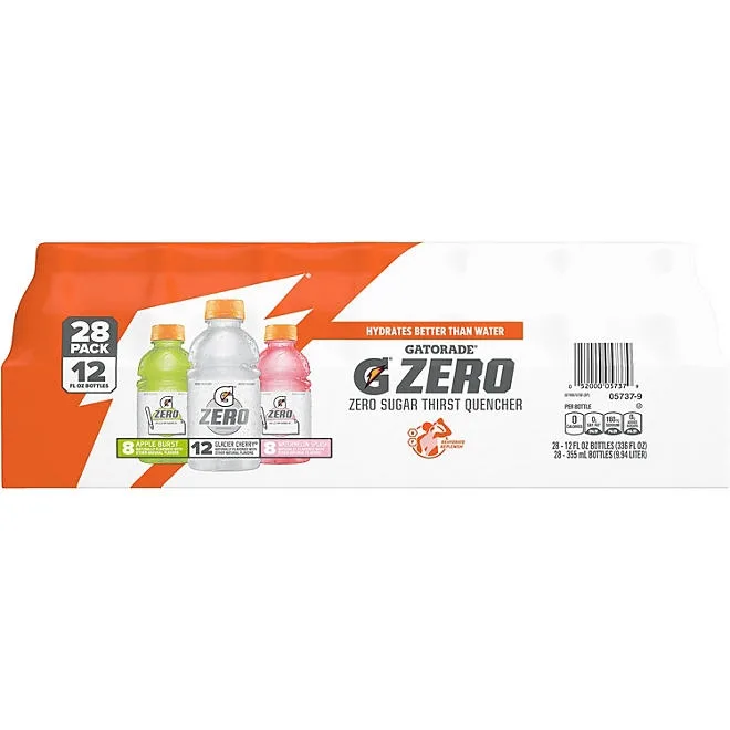 Gatorade G Zero Splash Variety Pack 12 fl. oz., 28 pk. 2