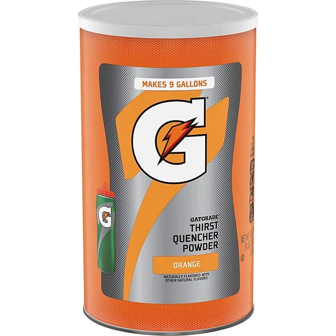 Gatorade Thirst Quencher Powder, Orange 76.5 oz. 2
