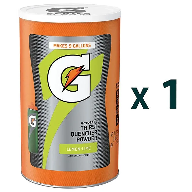 Gatorade Thirst Quencher Powder, Lemon-Lime 76.5 oz. 4
