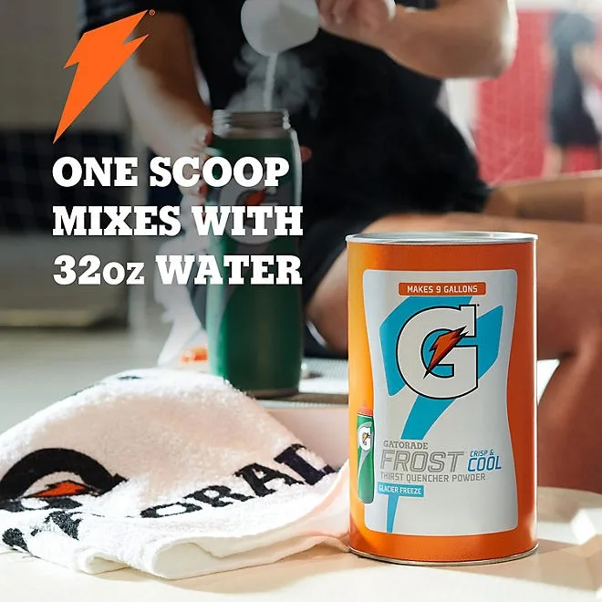 Gatorade Frost Thirst Quencher Powder, Glacier Cherry 76.5 oz. 5