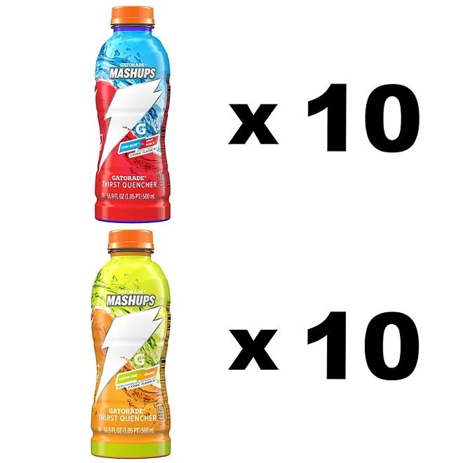 Gatorade Mashups Sports Drinks 16.9 fl. oz., 20 pk. 4