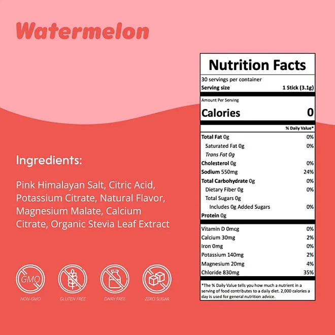 Waterboy Sugar Free Daily Hydration Electrolyte Drink Mix Variety Pack, 30 ct. 3