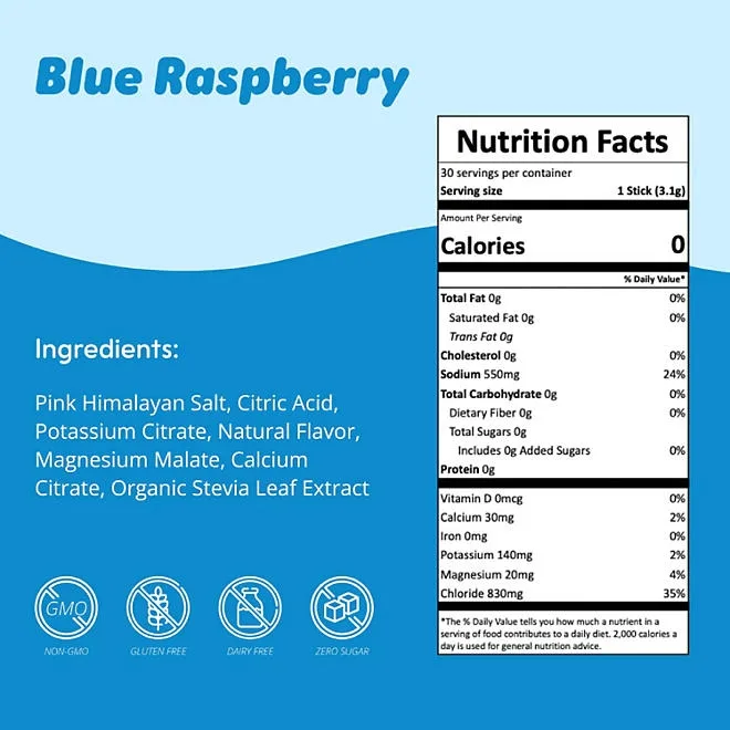 Waterboy Sugar Free Daily Hydration Electrolyte Drink Mix Variety Pack, 30 ct. 5