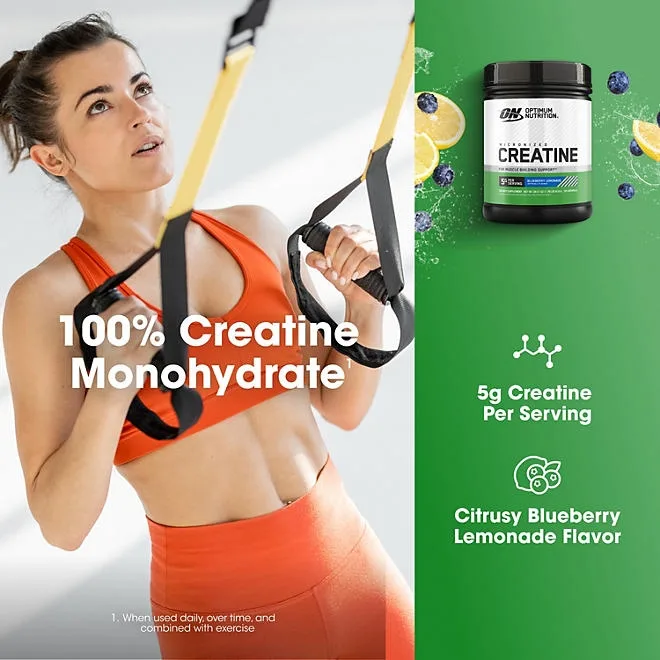 Optimum Nutrition, Micronized Creatine, Blueberry Lemonade, 1.78 lbs. 5