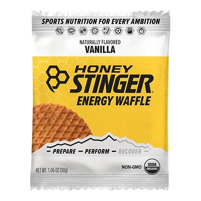 Honey Stinger Vanilla Waffle Organic Healthy Snack (12ct.) 4