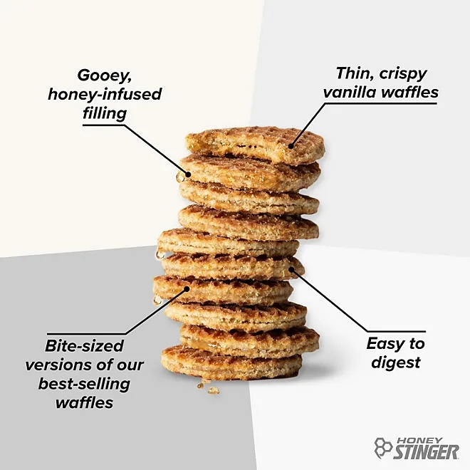 Honey Stinger Mini Waffles, Vanilla (5.3 oz.) 4