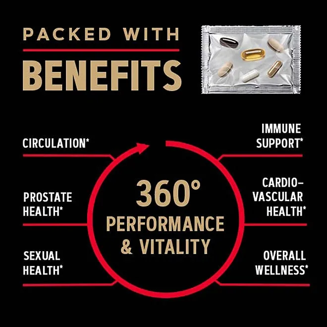 GNC Mega Men Performance and Vitality Vitapak Program, 30 ct. 4