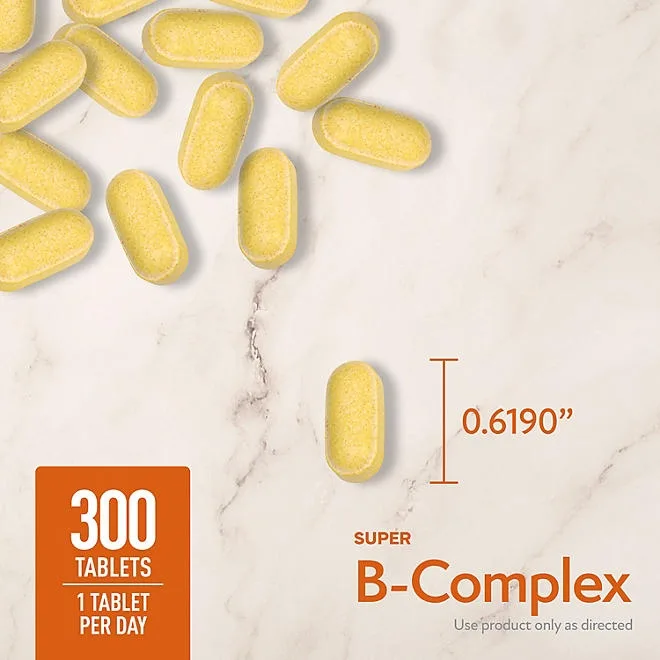 Member's Mark Super B-Complex Tablets, 300 ct. 4