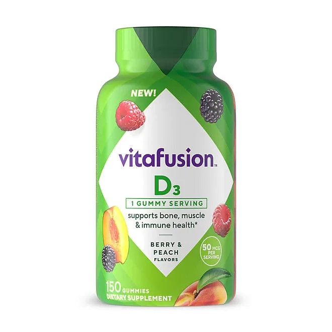 Vitafusion Vitamin D3 Gummy Vitamins, 150 ct. 2