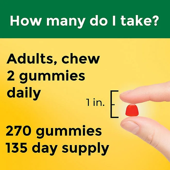 Nature Made Vitamin D3 2000 IU Gummies, 270 ct. 5