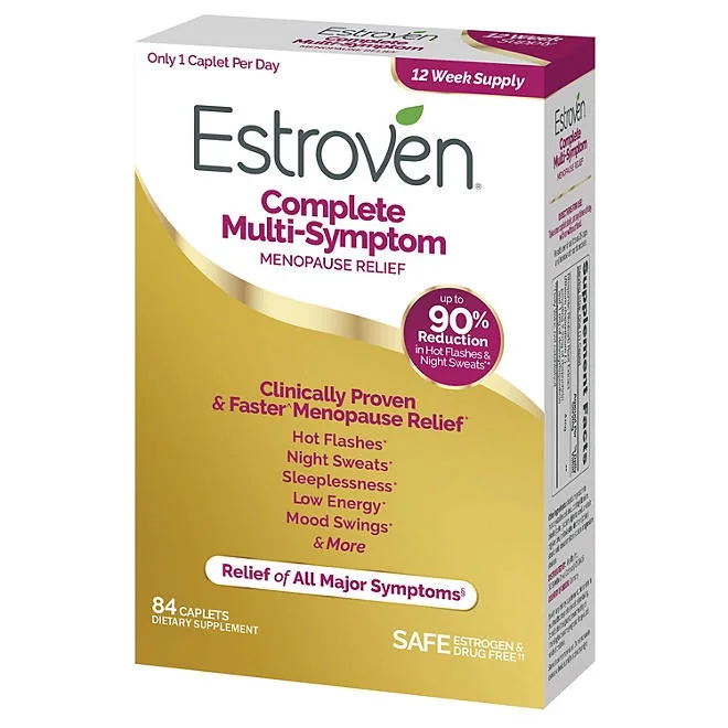 Estroven Complete Multi-Symptom Menopause Relief Caplets 84 ct. 3
