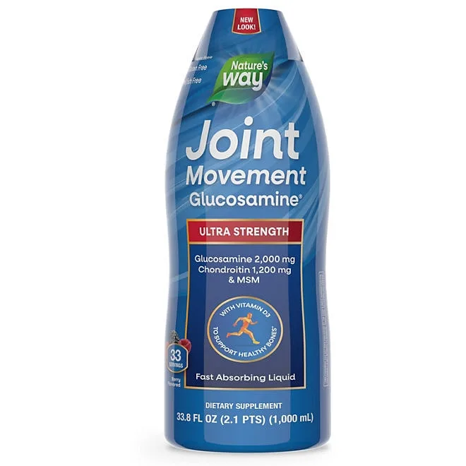 Nature's Way Joint Movement Glucosamine Liquid, 33.8 fl. oz. 2
