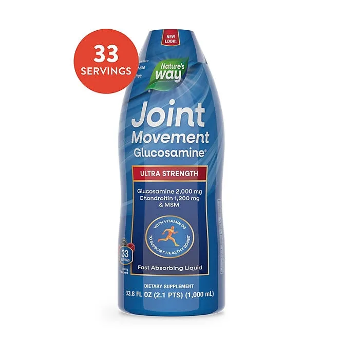 Nature's Way Joint Movement Glucosamine Liquid, 33.8 fl. oz. 5